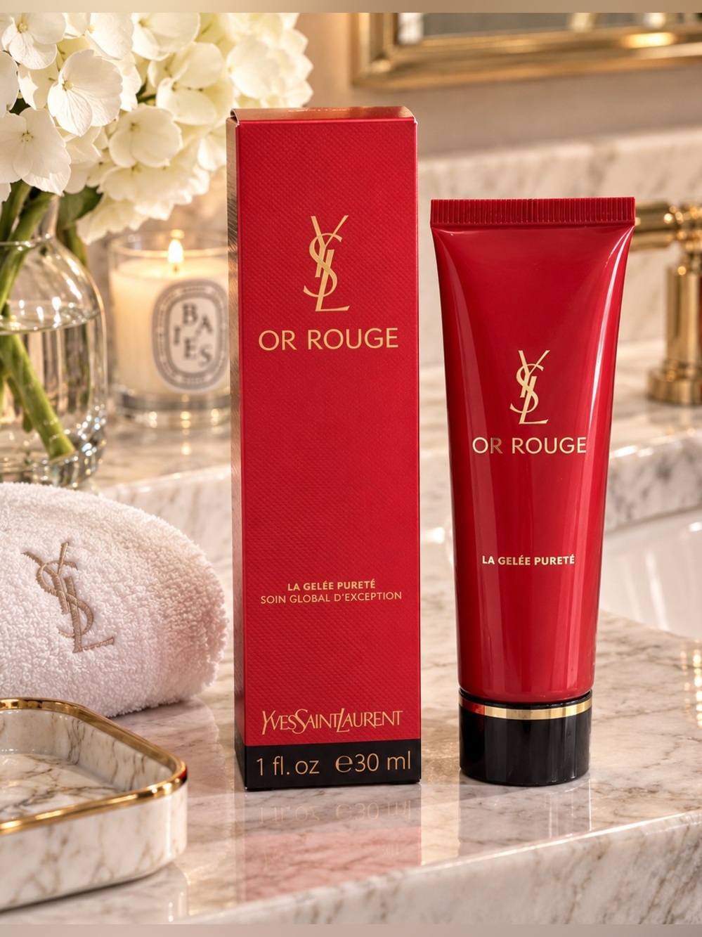Yves Saint Laurent Or Rouge gel cleanser- 30 ml - New in Box